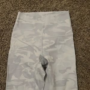 Lululemon white camo leggings